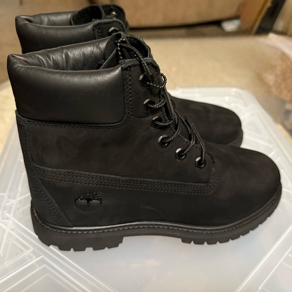 Timberland Black Leather Boots
